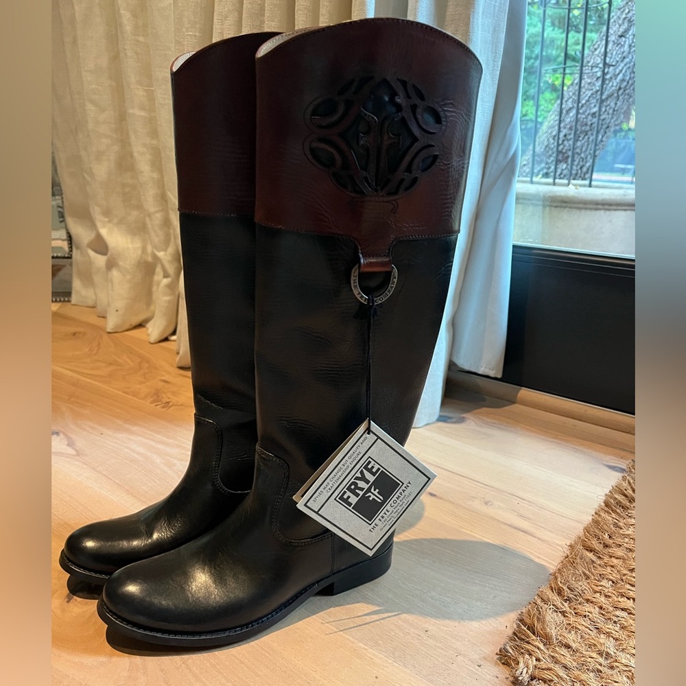 Frye Melissa Multi Leather Boots brand new with tags